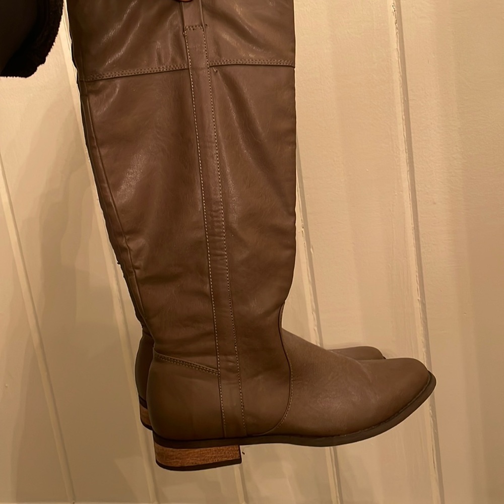 Tall Leather Boots